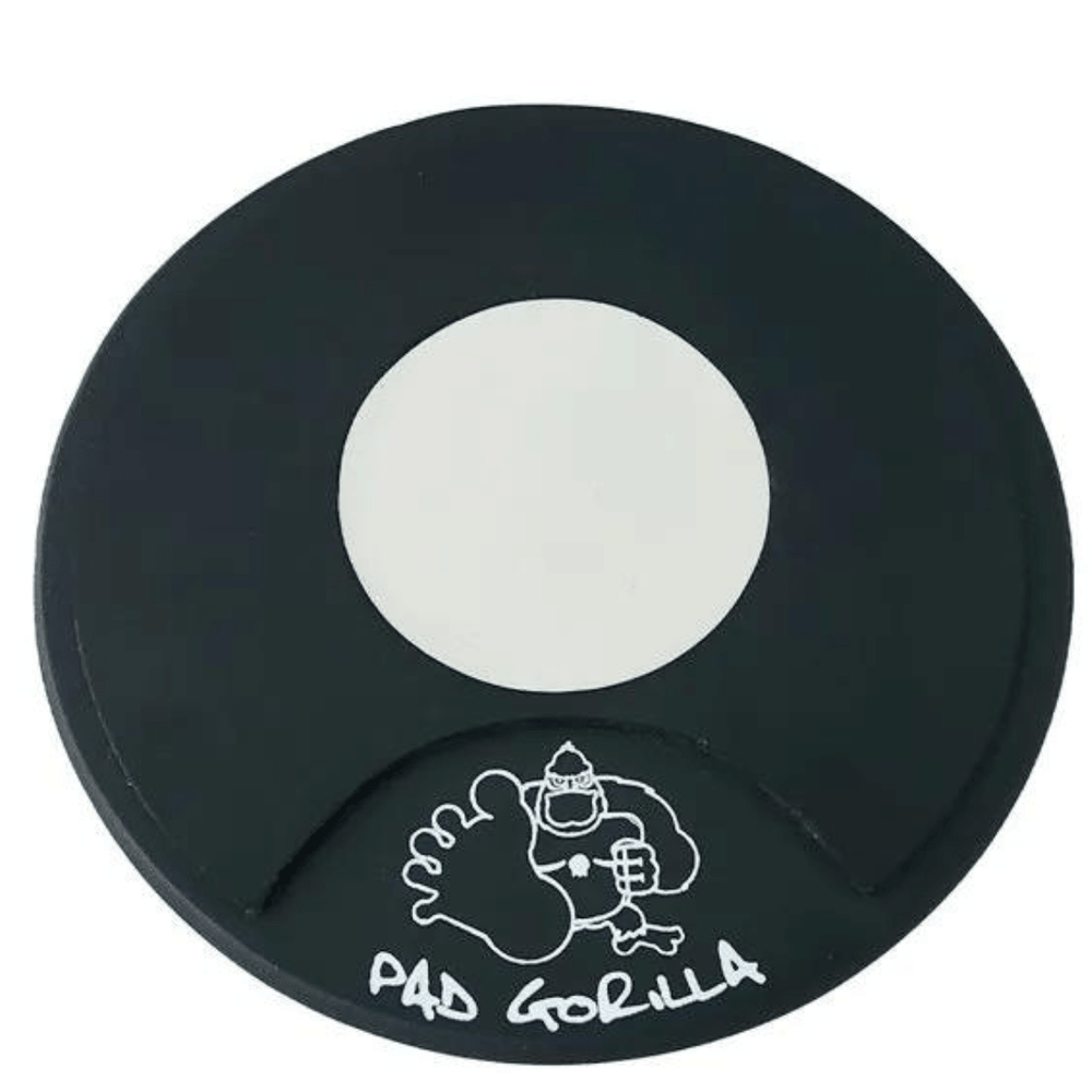 Pad de Estudo Gorilla Duplo 8" Cinza PGD8 com 2 borrachas na parte superior e macia parte inferior
