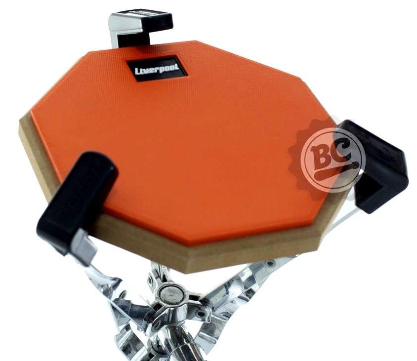 Pad de Estudo Liverpool Laranja 08" em MDF com borracha exclusiva de ótima densidade (11053)