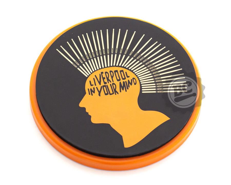 Pad de Estudo Liverpool na Cabeça 08" padrão clássico e top de linha padrão Meinl e Zildjian (11588)