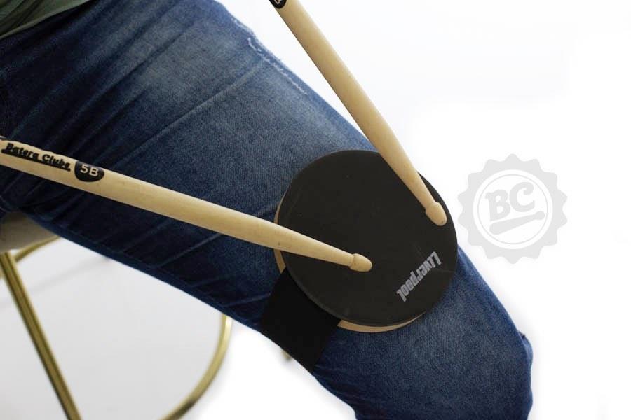 Pad de Estudo Liverpool para fixar na perna 5" com borracha em EVA e base em MDF (PAD5)