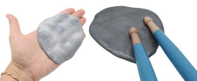 Pad de Estudo Liverpool Smart tipo Putty Pad Remo em pote com pad geléia reutilizável (11542)