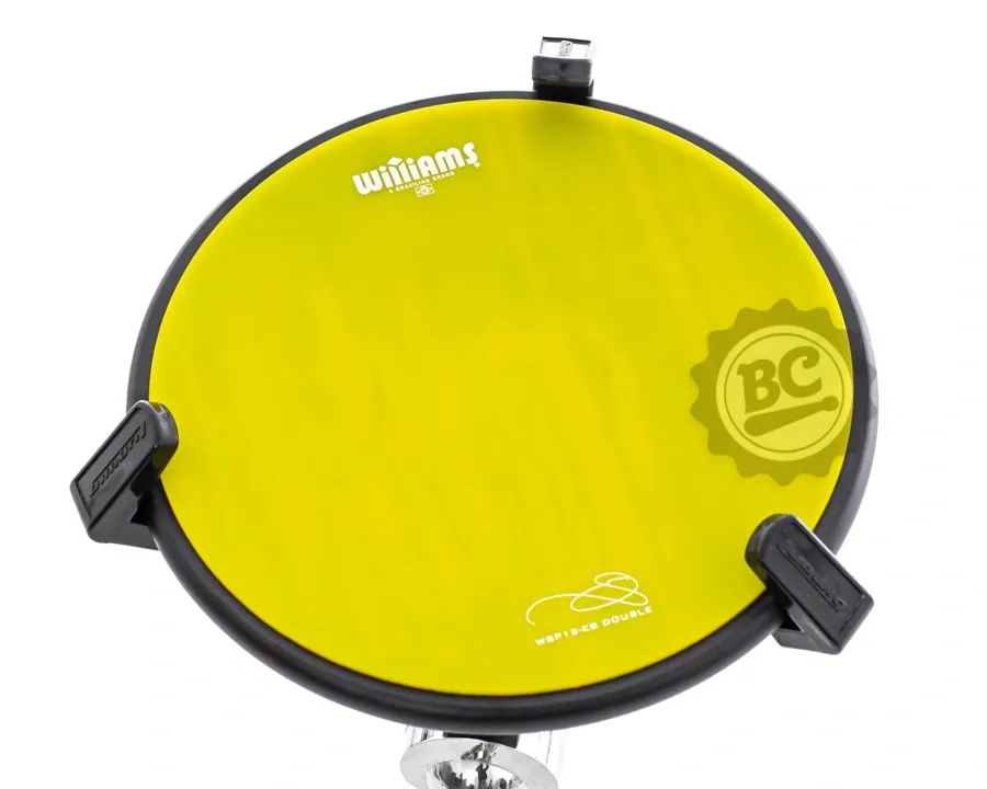 Pad de Estudo Williams Double 12" com 2 lados e borrachas distintas de maior e menor densidade WSP12