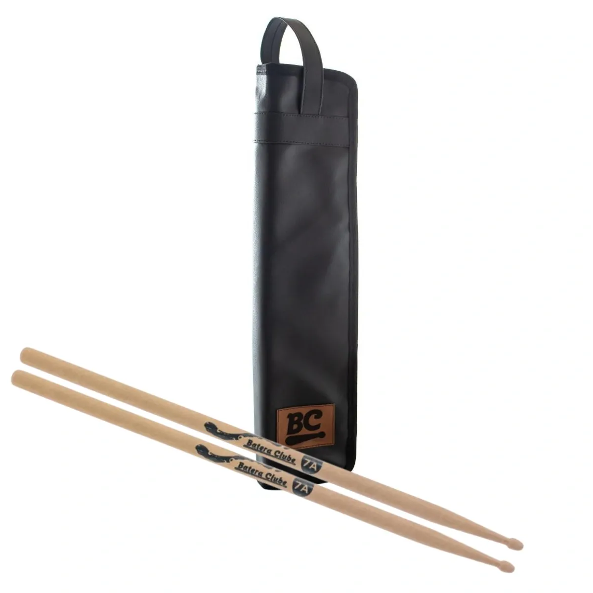Par Baqueta 7a Batera Clube E Bag Preto