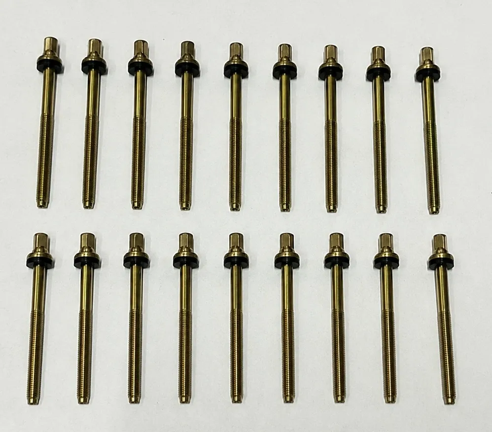 Parafusos DW de Tom e Caixa Dourado Kit com 18 unidades True Pitch (5,7cm)