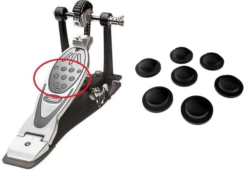 Pastilha para Pedal Pearl Eliminator e Demon Drive D-Tuner Black NP-283N/7 Traction Grip DT15