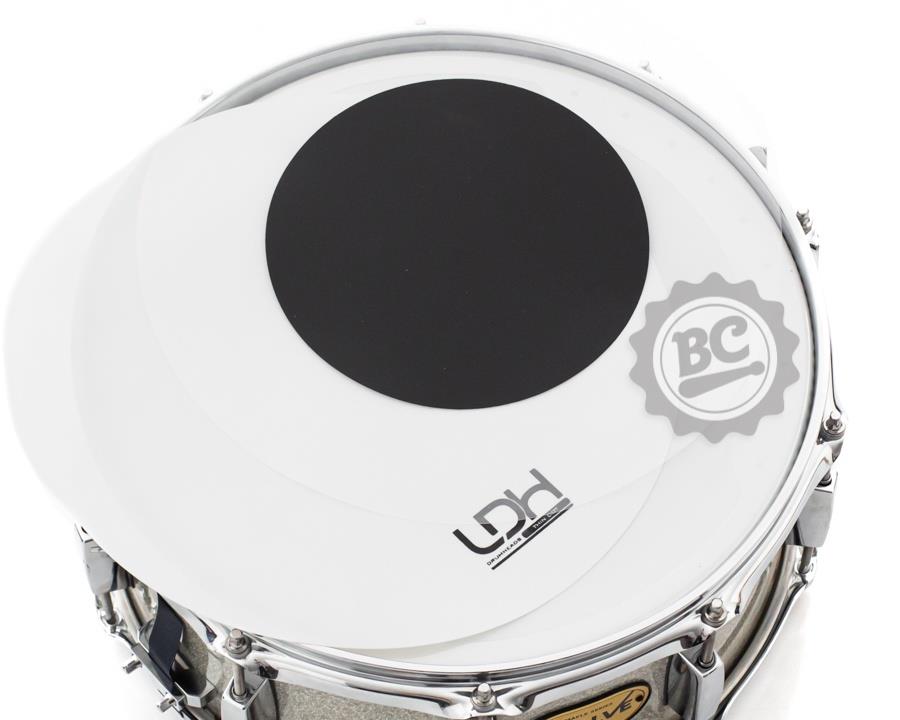 Pele Luen LDH One Custom Play CT 10" Branca Porosa com 2 filmes de pele extra para mudar o som (98089BR)