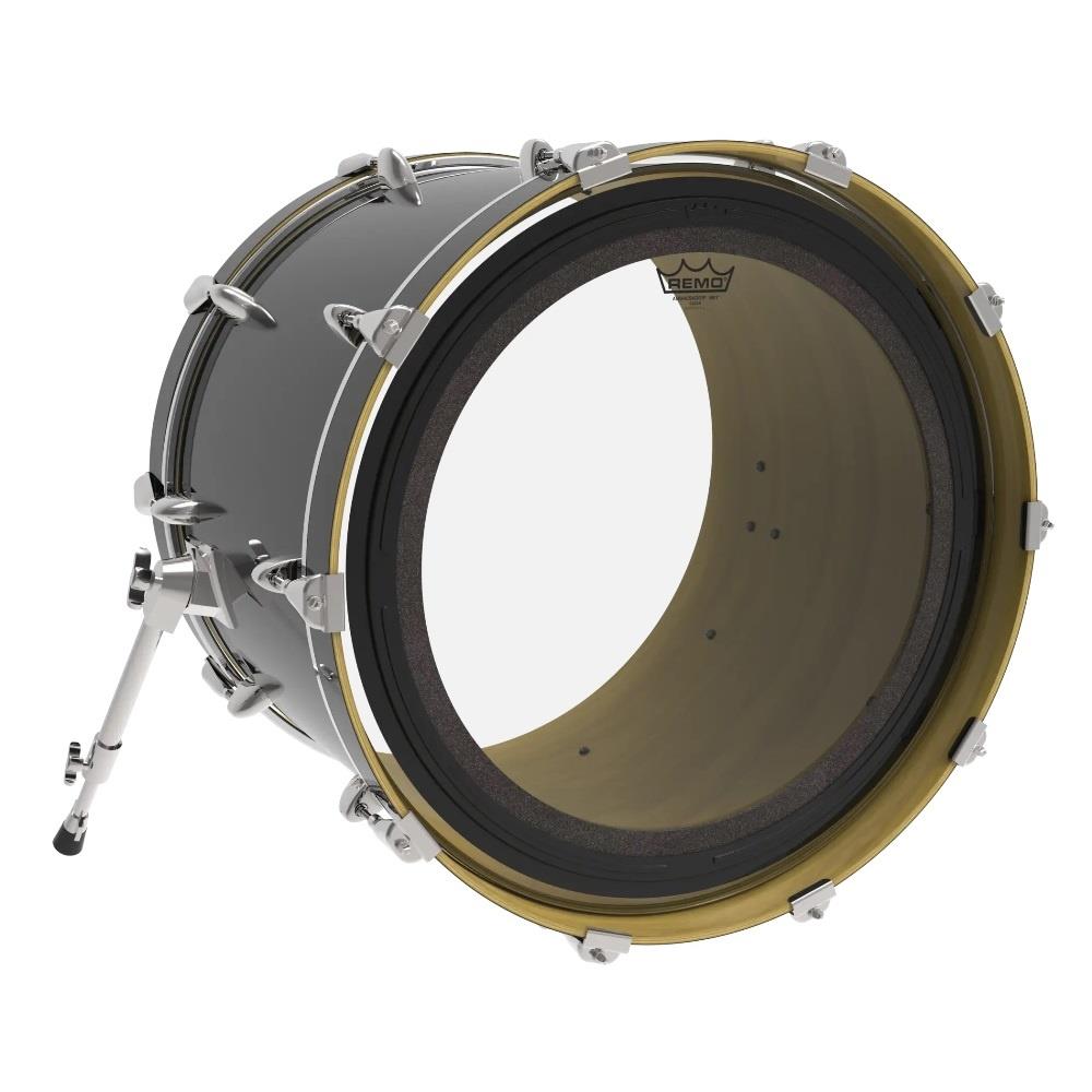 Pele Remo Ambassador SMT Clear 20" Sub Muffle Technology com abafador ajustável em espuma (16127)