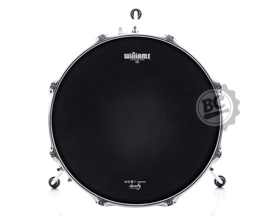 Pele Williams Density WCB1 Black Coated 16" Porosa preta de filme único clássico WCB1-10MIL-16