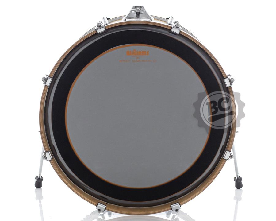 Pele Williams Signature Aposan Reflect Bass 18" dupla com anel abafador de espuma WAA2FF-20MIL-18BD