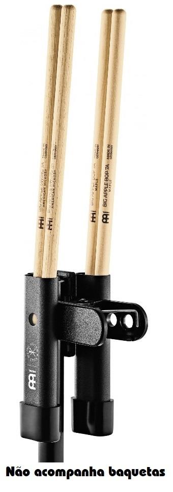 Porta Baquetas Meinl SB504 Stick Grabber Drumstick Holder com clamp fixador padrão top para 2 pares