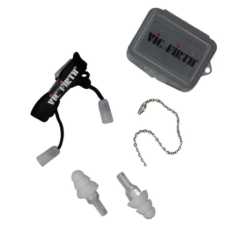 Protetor de Ouvido Vic Firth White High-Fidelity Earplugs Large DB20 (16513)