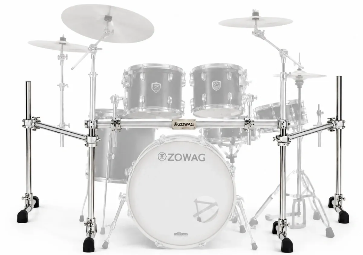 Rack Zowag Z-Rack com 3 lados e 4 clamps com 2 adaptadores frontais para extensor e altíssimo padrão