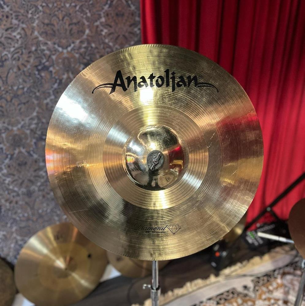 Ride Anatolian Diamond Nu Crash Ride 20" (Saldão no Estado) Worship Cymbal