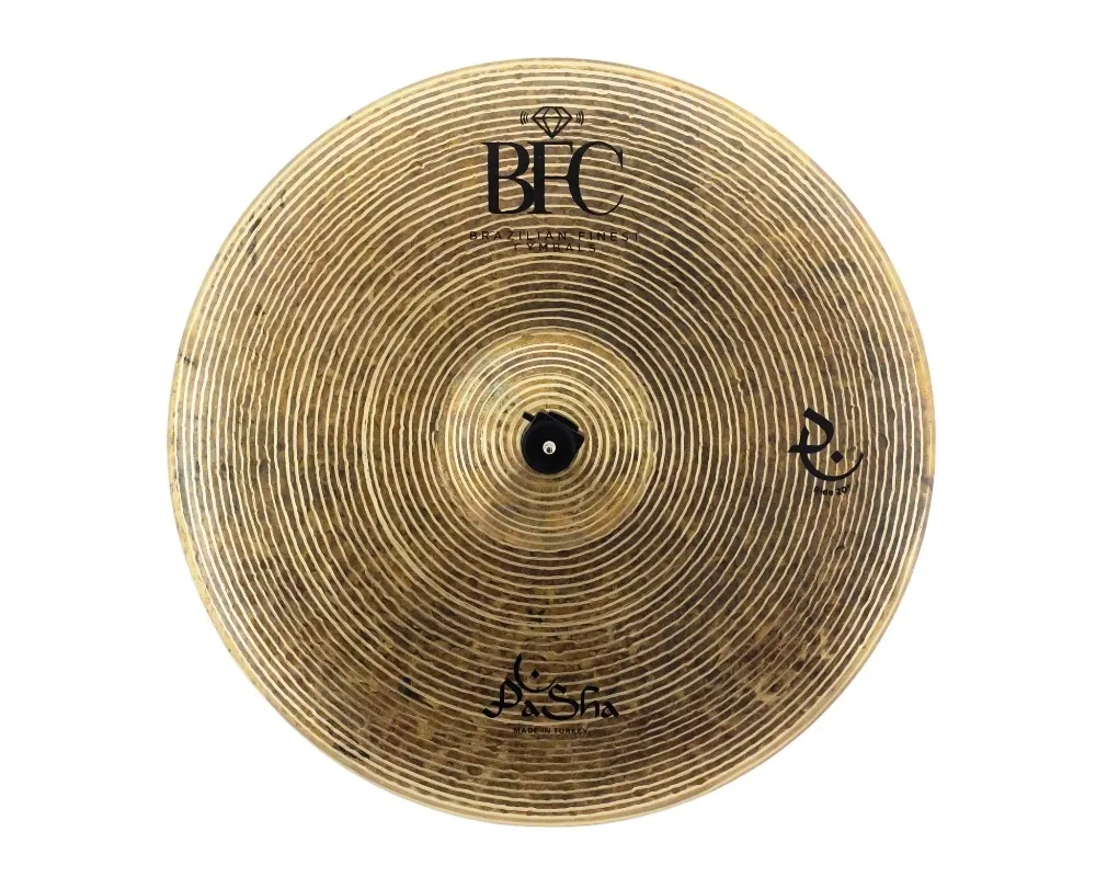 Ride BFC Cymbals Pashá 20" PSR20 Raw Traditional em Bronze B20 (Made in Turkey)