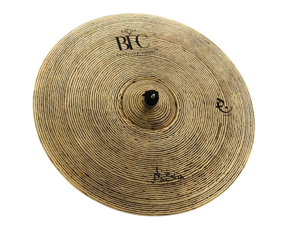 Ride BFC Cymbals Pashá 24" PSR24 Raw Traditional em Bronze B20 (Made in Turkey)