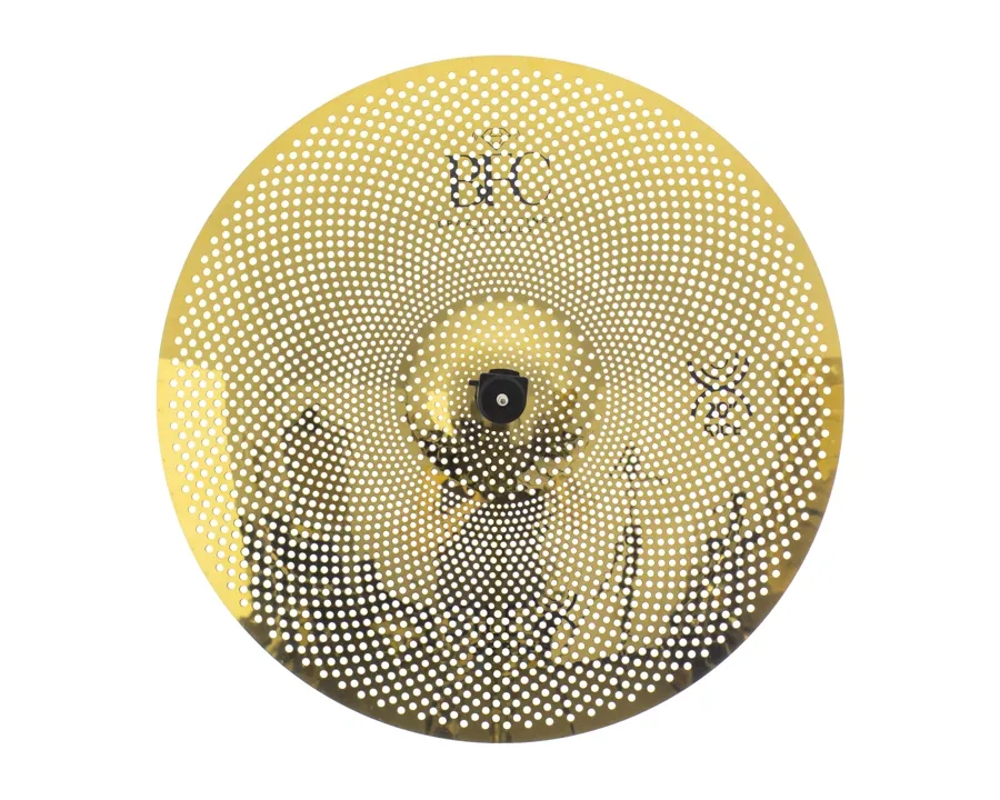 Ride BFC Cymbals Silex Golden Brilliant 20" Low Volume Mute controle até 80% menor