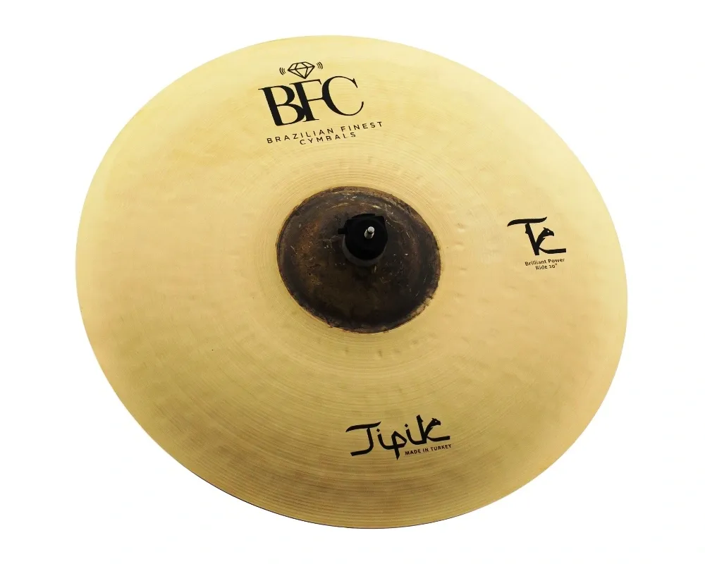 Ride BFC Cymbals Tipik Brilliant Power 20" TPPR20 em Bronze B20 (Made in Turkey)