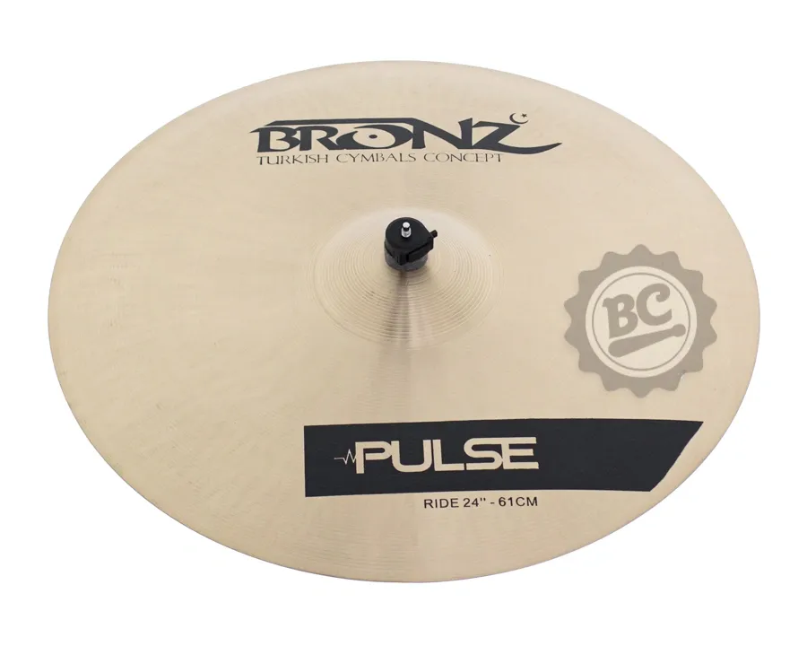 Ride Bronz Cymbals Pulse Traditional 24" em Bronze B20 by Odery BRZ-PUL-RD24