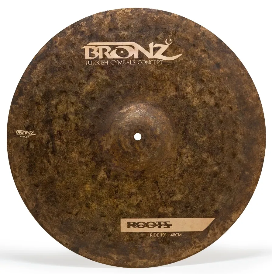 Ride Bronz Cymbals Roots Formula Series 19" em Bronze B20 by Odery BRZ-ROO-RD19
