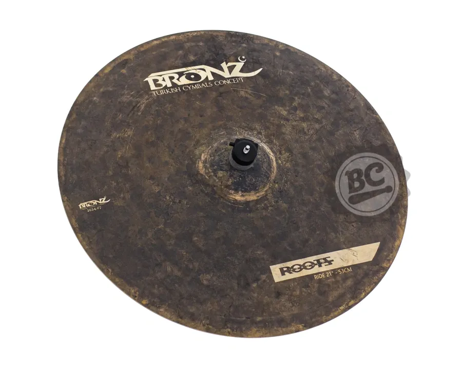 Ride Bronz Cymbals Roots Formula Series 21" em Bronze B20 by Odery BRZ-ROO-RD21