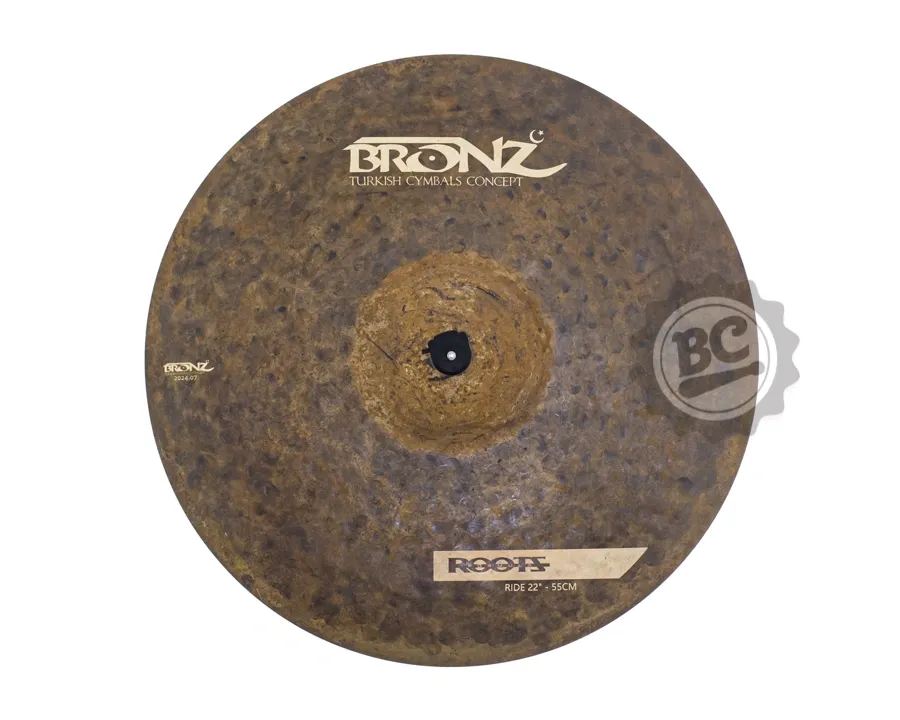 Ride Bronz Cymbals Roots Formula Series 22" em Bronze B20 by Odery BRZ-ROO-RD22