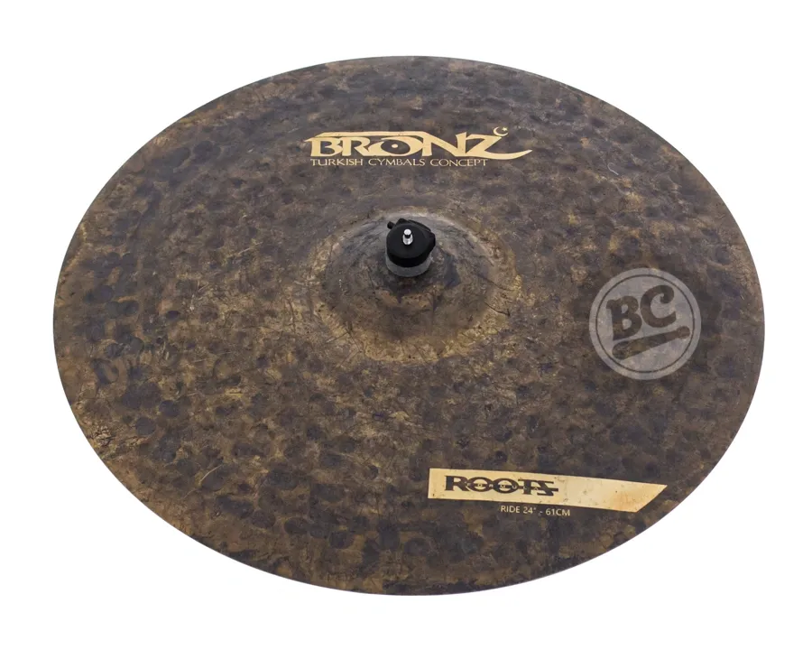 Ride Bronz Cymbals Roots Formula Series 24" em Bronze B20 by Odery BRZ-ROO-RD24