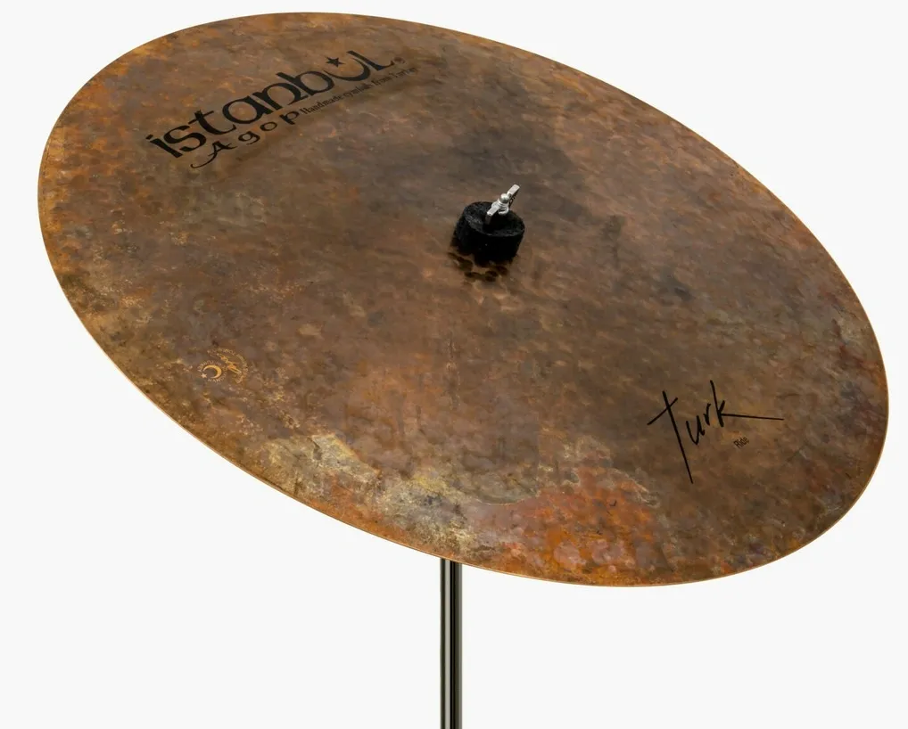 Ride Istanbul Agop Turk Flat Ride 22" sem cúpula raw finish TFR22