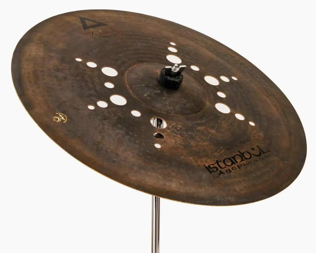 Ride Istanbul Agop Xist Ion 21" condução de efeito com furos XDIR21