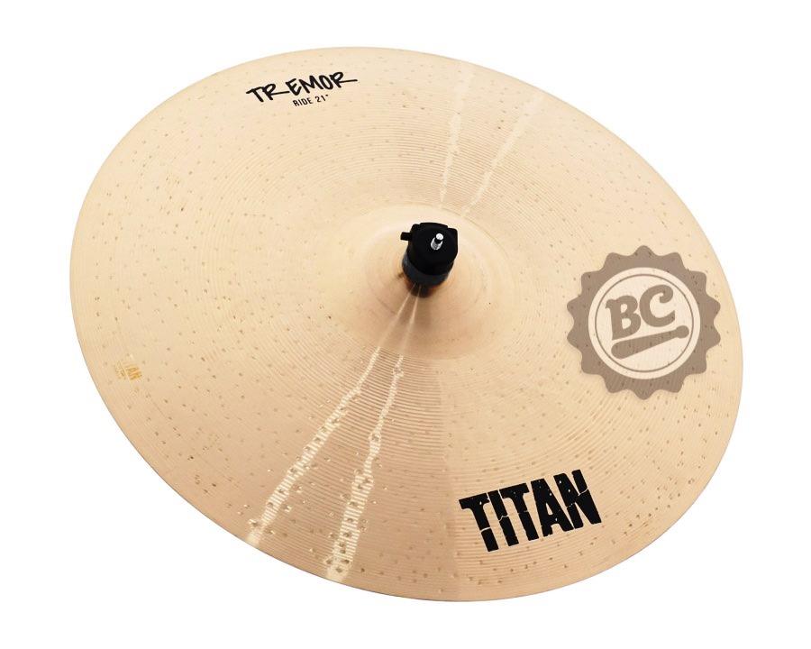 Ride Titan Tremor Series 21" em Bronze B8 Extra Hammered TNT21RD