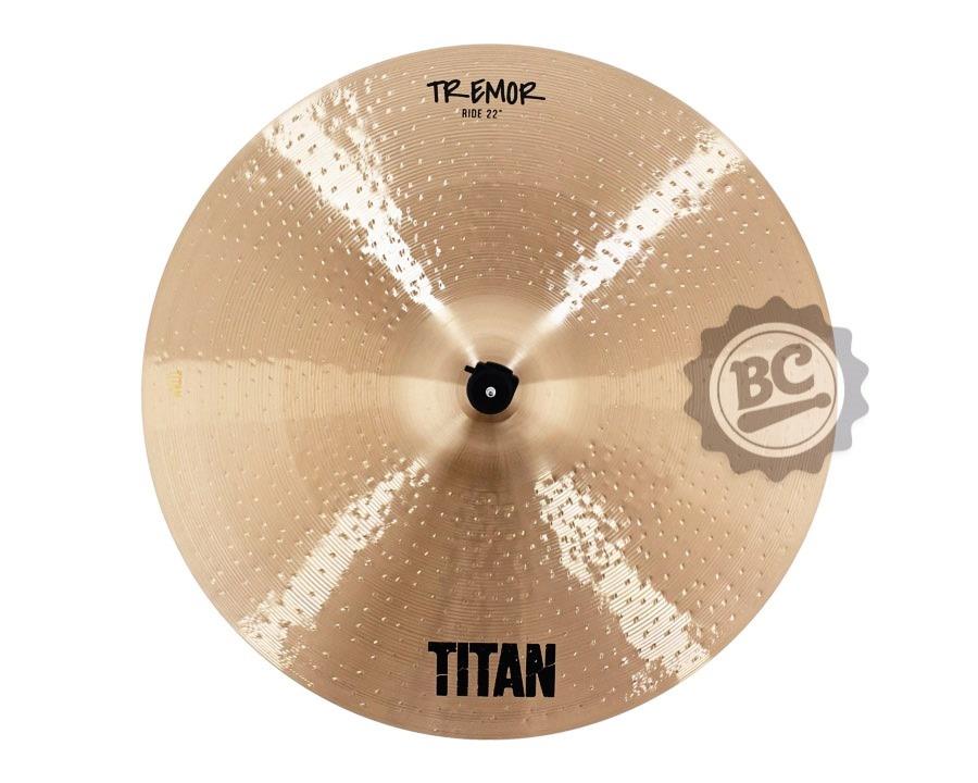 Ride Titan Tremor Series 22" em Bronze B8 Extra Hammered TNT22RD