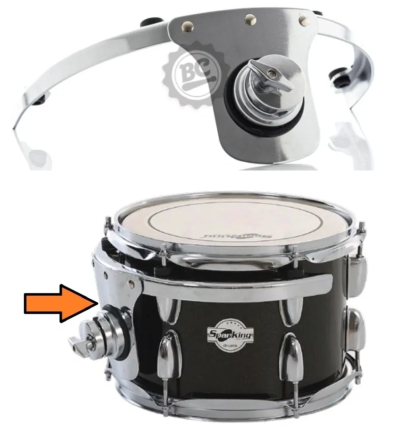 Sistema de Tom Flutuante Spanking by Zellmer Profire tipo Rim para Tons de 10" compatível com todas as marcas (1370)