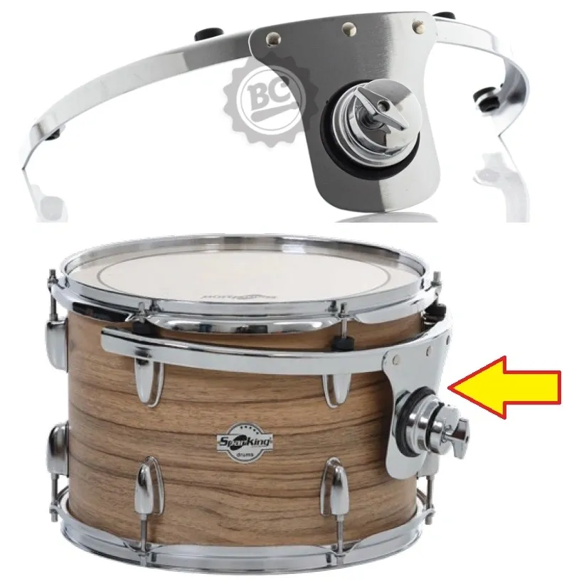 Sistema de Tom Flutuante Spanking by Zellmer Profire tipo Rim para Tons de 12" compatível com todas as marcas (1371)