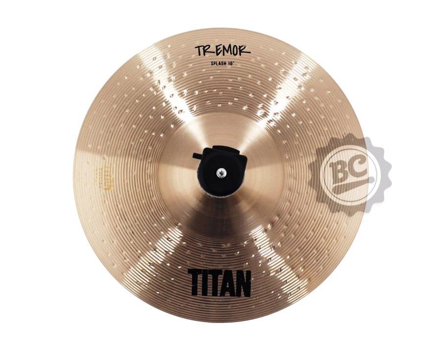 Splash Titan Tremor Series 10" em Bronze B8 Extra Hammered TNT10SP