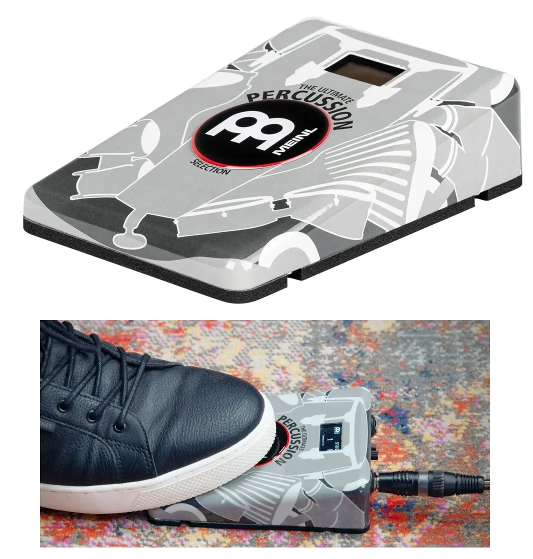 Stomp Box Pedal com sons percussivos Meinl Percussion Percussive Stomp Box STB8 (sons de percussão)