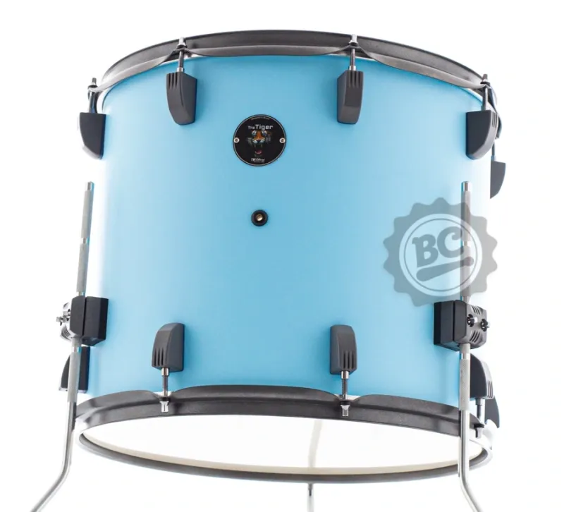 Surdo Avulso 16" Odery The Tiger Matte Sky 16x15" transforme em bumbo com adaptador à parte (Liquidação)
