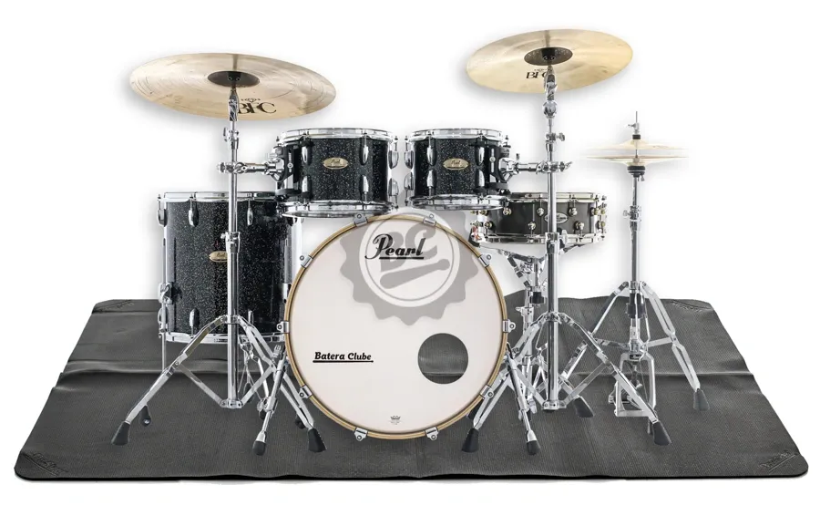 Tapete de Bateria On Stage Stands DMA-6450 Medidas 1,85mX1,25m Exclusivo pra Bateria (022913)