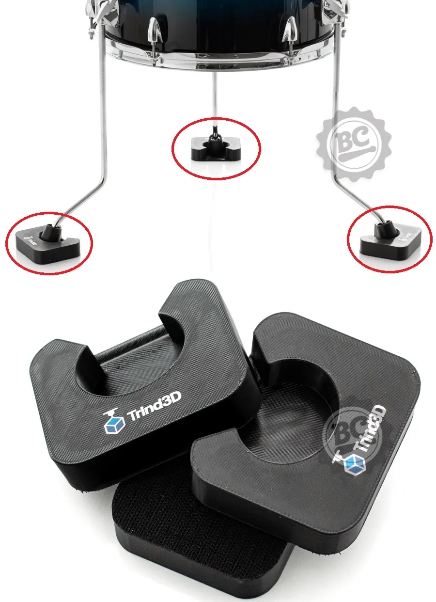 Travas de Pé de Ferragens e Âncora Trind3D Hardware Break kit com 3 unidades com velcro para carpetes