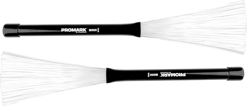 Vassourinha Promark B600 em Nylon Jazz Brush (Made in USA) maior controle de volume