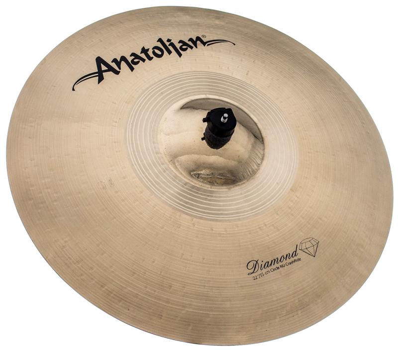Ride Anatolian Diamond Nu Crash Ride 22" (Worship Cymbal) Handmade Turkish