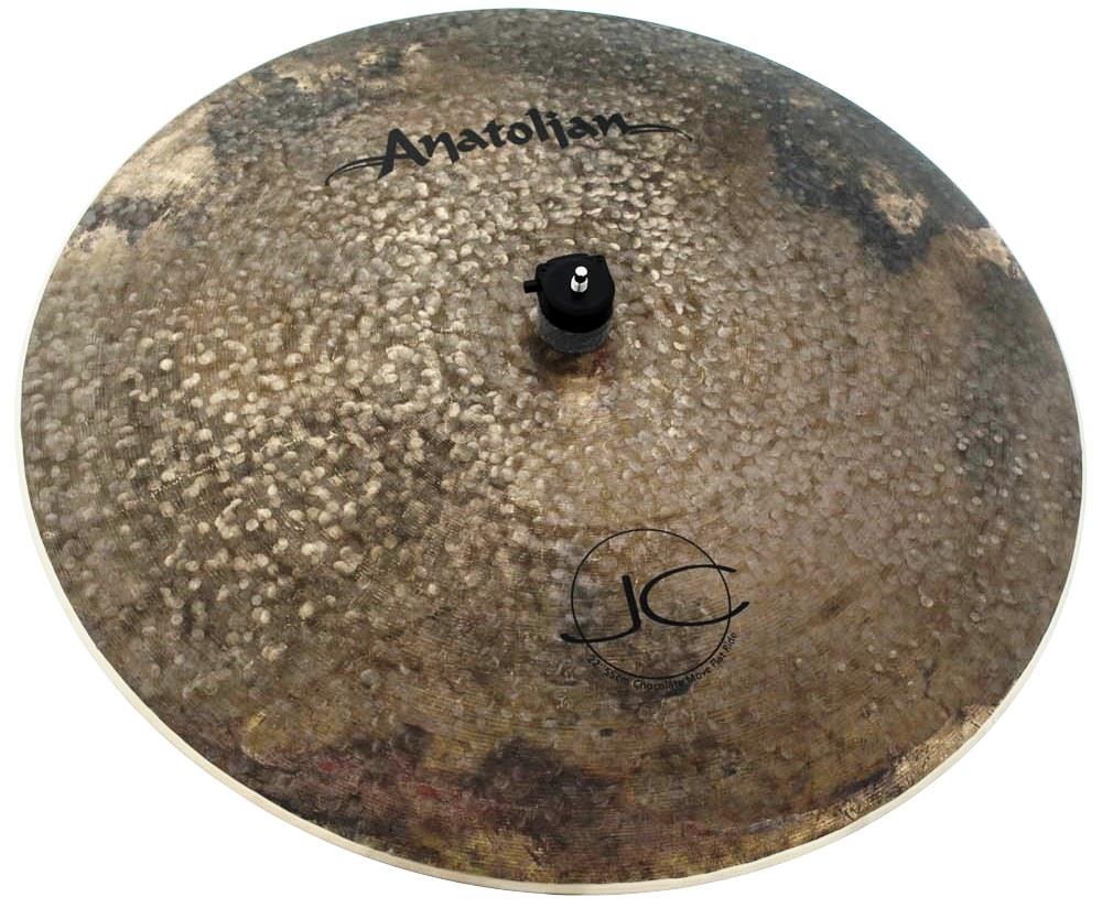 Ride Anatolian Jazz Collection Chocolate Move Flat 22" Handmade Turkish Sem Cúpula