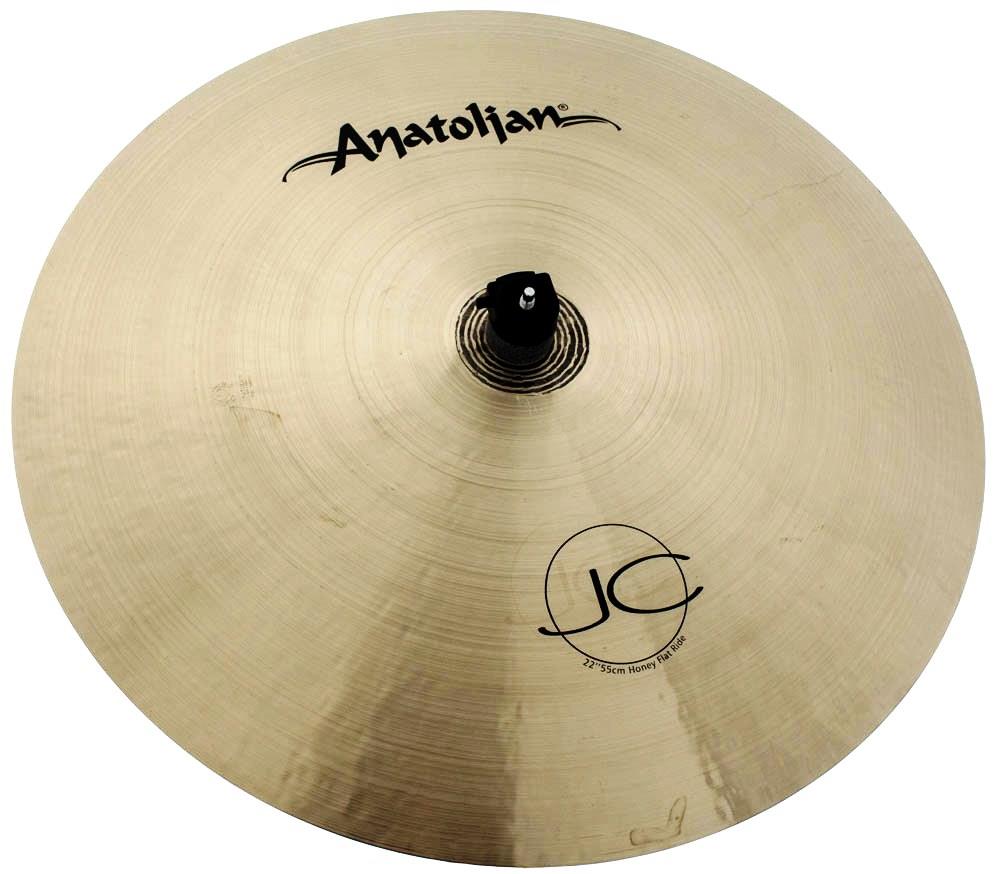 Ride Anatolian Jazz Collection Honey Flat 22" Handmade Turkish Sem Cúpula