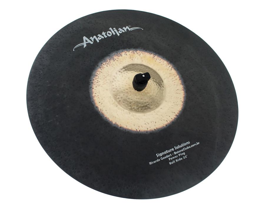 Ride Anatolian Signature Series Power Ping Bell 22" Batera Clube Signature Solutions