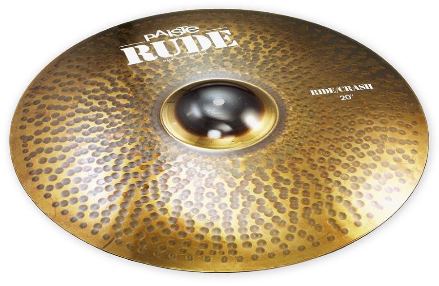 Ride Crash Paiste Serie Rude 20" Rude RC-20