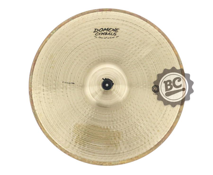 Ride Domene WOX Series Jazz Vintage Ride 21" Traditional em Bronze B20 (Made in Brazil) 21VRDW