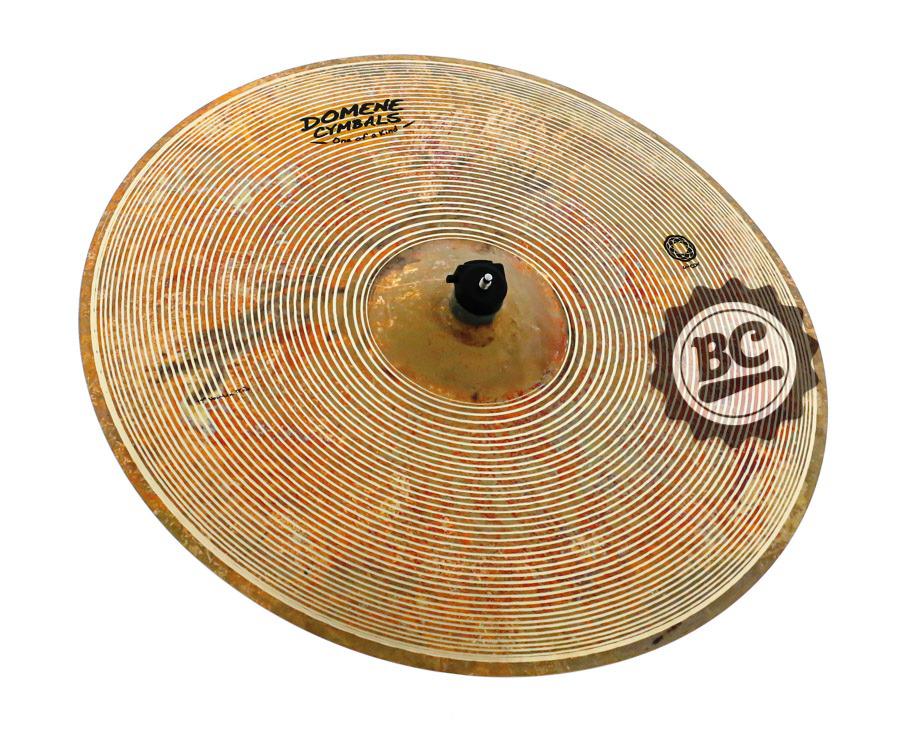 Ride Domene WOX Series Jazz Vortex 22" Rústico e Cru em Bronze B20 (Made in Brazil) 22VRDW