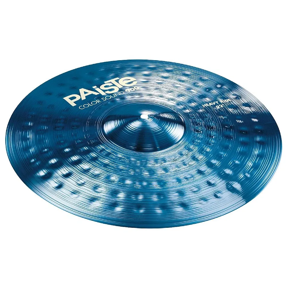 Ride Paiste Color Sound 900 Blue Heavy Ride 22" em Bronze 2002 HR-22 BLUE