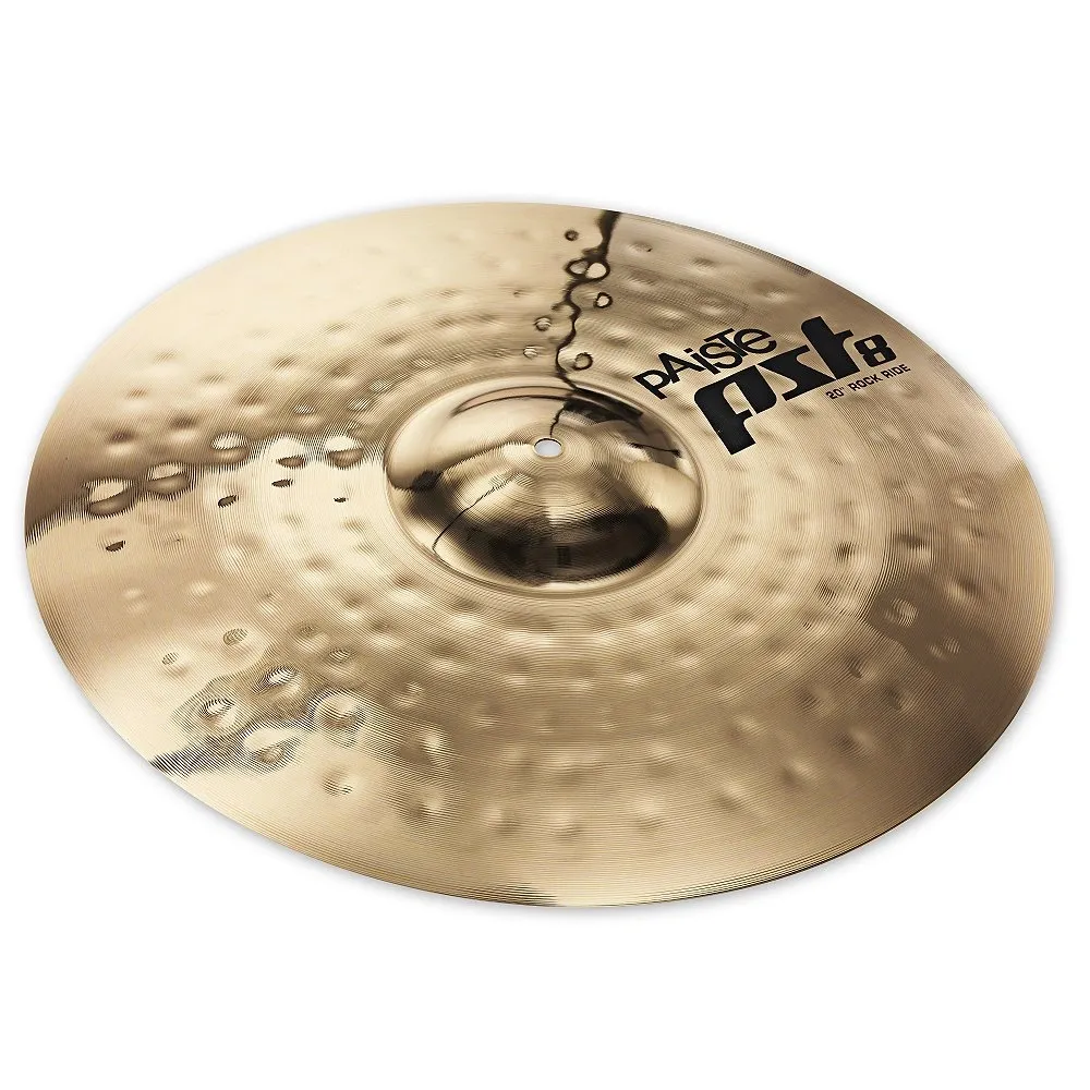 Ride Paiste PST8 Reflector Rock Ride 20" em Bronze 2002 RR-20