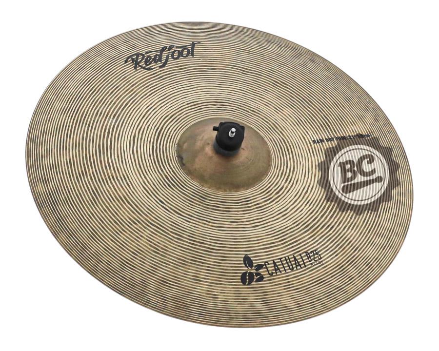 Ride Red Foot Catuaí Series Raw Dry Ride 21" em BRONZE B25 com acabamento rústico e polido