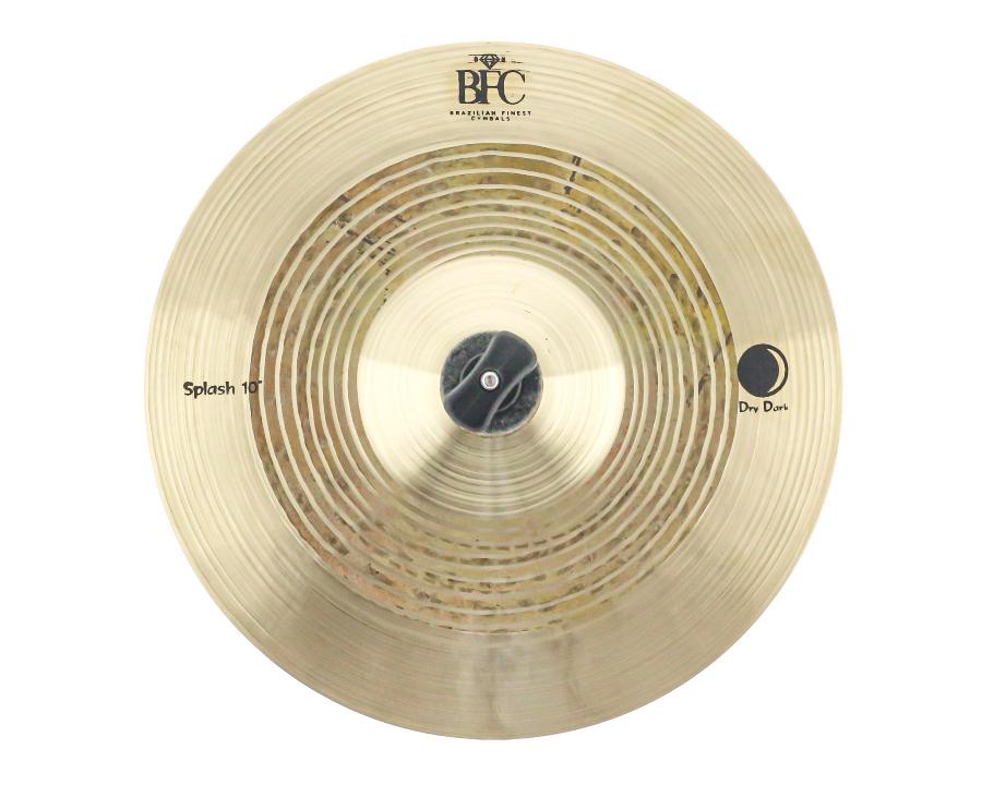 Splash BFC Brazilian Finest Cymbals Dry Dark 10" DDSP10 em Bronze B20