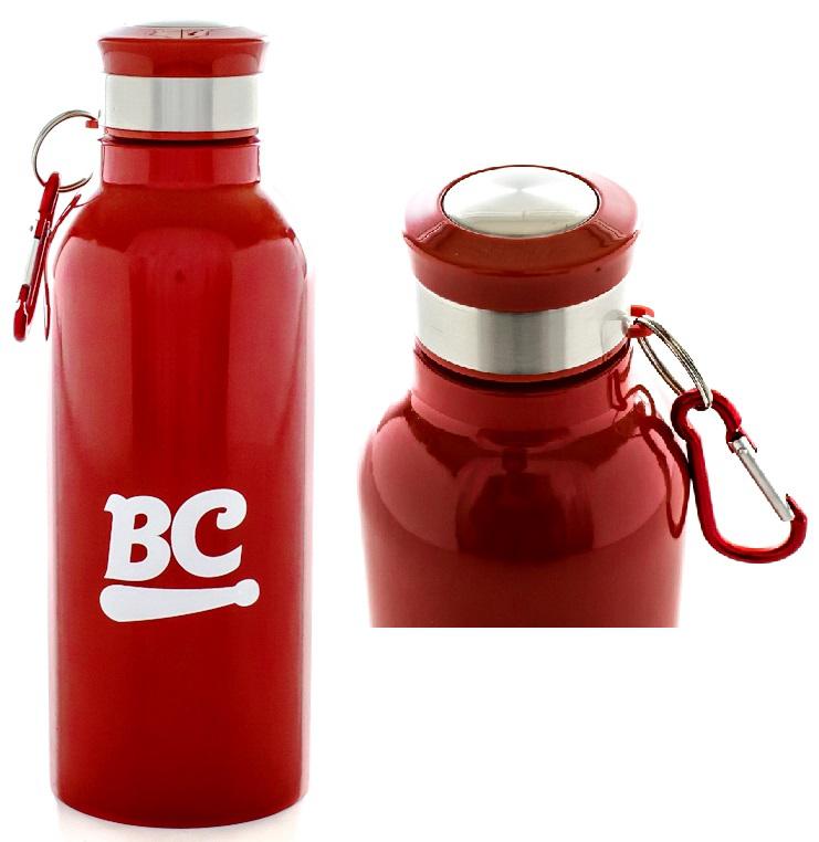 Squeeze Batera Clube BC Signature Red em Alumínio Térmico com 500ml